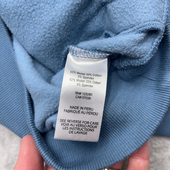 Travis Mathew Mens Blue Hoodie Pullover Long Sleeve Size XL - Picture 5 of 8